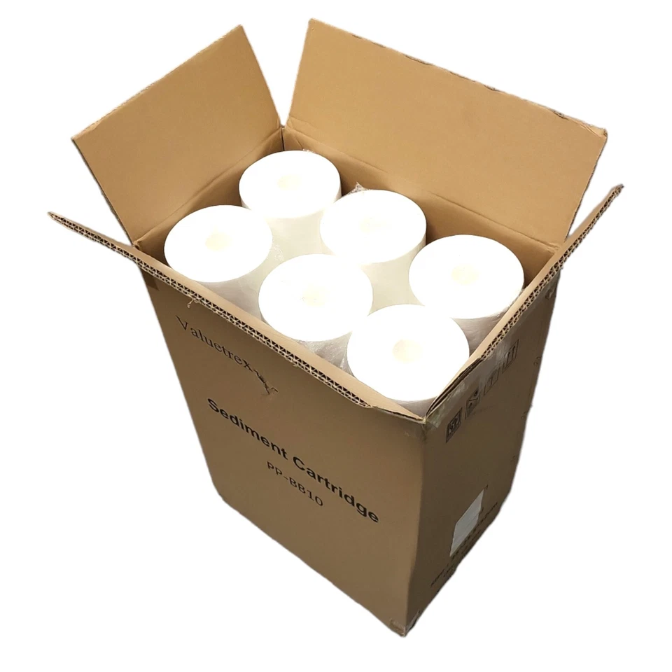 Valuetrex 1227870-V-BB Sediment Filter 10 Micron Poly Spun Size 20 X 4.5 -6 Pack - Image 1 of 3