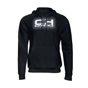 Sudadera con capucha negra con logotipo reflectante Ohio OH - Imagen 1 de 3