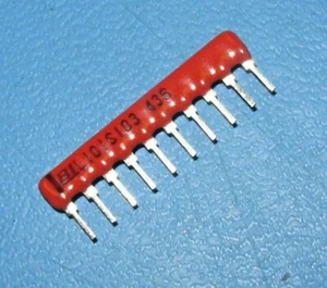 Red de resistencia SIP de 10 pines BI TECHNOLOGIES L101S103 buscado 2% 10 K ohmios, cantidad 200 - Imagen 1 de 2