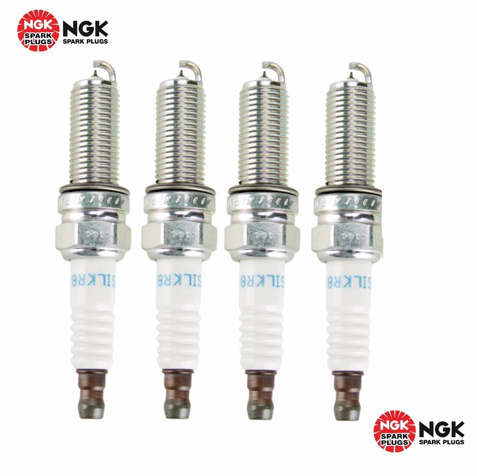 Juego de 4 bujías láser NGK de iridio de larga vida OEM pre-ajustado para Acura RDX L4 Foto 1 de 1