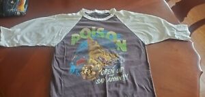 Vintage 1988 Poison Open Up Concert Shirt !! Medium