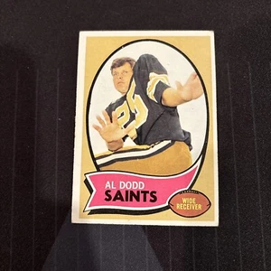 1970 Topps #123 Al Dodd New Orleans Saints - Picture 1 of 6