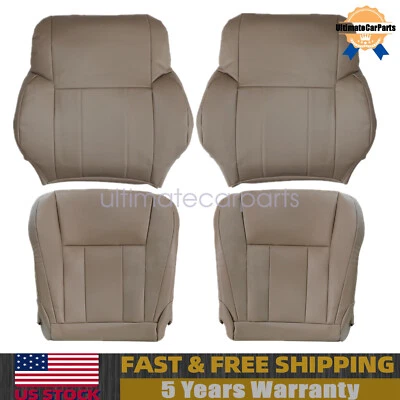 Driver & Passenger Bottom & Top Seat Cover Oak Tan For 1996-2002 Toyota 4Runner Foto 1 de 4