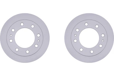 KIT Rotor de freno de disco delantero para Chevrolet Silverado 2500 HD 2001-2010 (62055) Foto 1 de 4