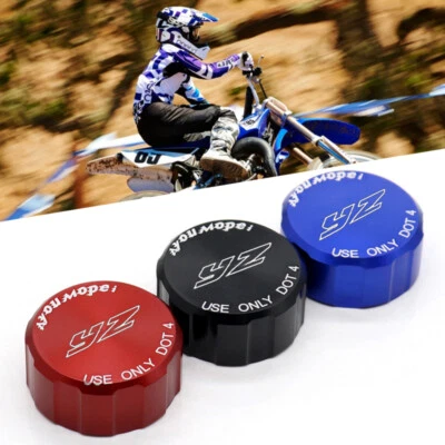 CNC Rear Brake Fluid Oil Cap Cover For YAMAHA YZ80 YZ85 YZ125 YZ250 YZ - Image 1 of 4