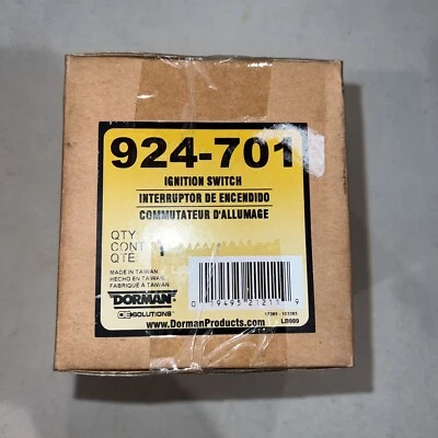 Ignition Switch-Starter Switch Dorman 924-701 - Image 1 of 2