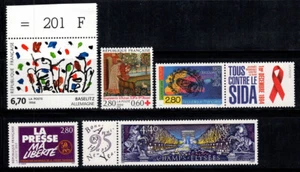France 1994-95 Yv. 2914-18 Mint Fresh 100% Art, Red Cross, AIDS - Picture 1 of 1