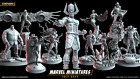 Marvel Fan Art, C27 minis, mcp,  x men avengers, crisis protocol resin 3d prints
