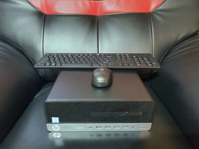 HP ProDesk 600 G3 SFF i3-6100 @3.70GHz SSD+HDD 8GB RAM Win10Pro Wi-Fi Bluetooth - Image 1 of 4