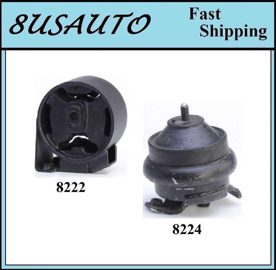 2PÇS MONTAGEM DE MOTOR FIT 1993-1994 VOLKSWAGEN PASSAT 1.9L DIESEL - AUTO TRANS - Imagem 1 de 4