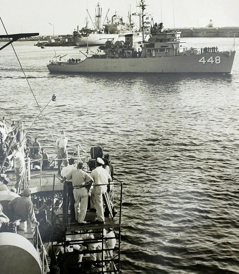 1959 Mal Bulloch Fotografia Jerry Lewis Filme "Não Desista do Navio" 14x11 #2 - Imagem 1 de 4