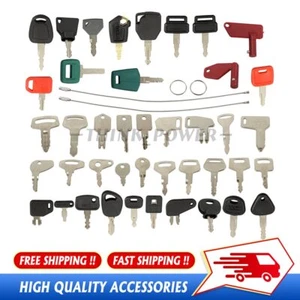 For JCB Volvo Genie CAT JD Case Bobcat 42 Heavy Equipment Master Keys US - Picture 1 of 21