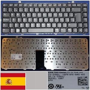 Keyboard qwerty Spanish Dell Studio 1555 1557 D057 NSK-DC00S 0HW180 0Y552J Black