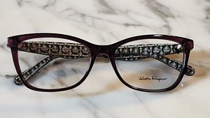 Salvatore Ferragamo Women's Eyeglasses Cat Eye SF2866 513 Italy 54-16-140 - Picture 1 of 8
