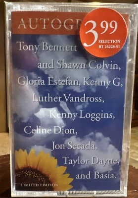 Autographs : Ltd Edition Gloria Estefan Kenny G Taylor Dayne Basia Cassette NEW - Image 1 of 2