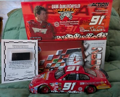 Bill Elliott #91 Daimler Chrysler/ UAW 2004 Intrepid 1:24 Diecast NASCAR Model  - Image 1 of 4