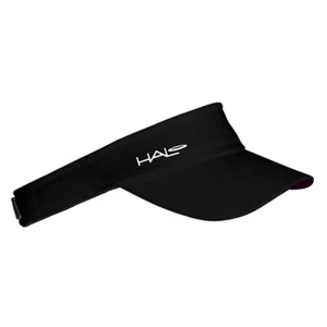 Halo Race Visor L/XL - Black - SWEATBLOCK! Keeps Sweat Out Of Eyes! NWT - Picture 1 of 4