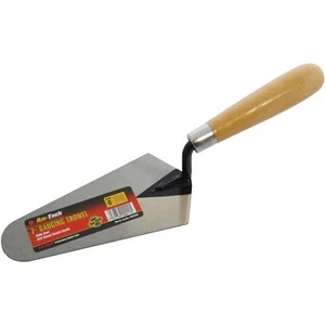7" Gauging Trowel Wooden Handle Building Digging Smoothing DIY Tools Builders - Picture 1 of 1