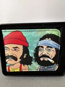 Buckle Down Cheech & Chong Bifold Wallet NEW +Tin Rare 420 - Picture 1 of 7