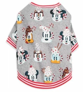 Disney Mickey Mouse and Friends Holiday Christmas Pajama Top for Pets Large - Picture 1 of 2