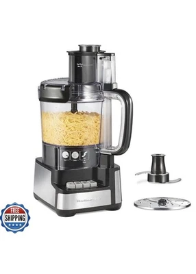 Hamilton Beach Stack and Snap Food Processor and Vegetable Chopper, BPA Free, - Image 1 of 4