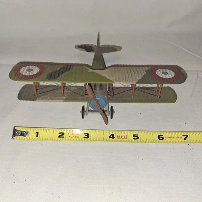 AVIÃO VINTAGE 1999 HALLMARK LEGENDS SPAD X11 SMITH 1V!  7 X 4 - Imagem 1 de 4