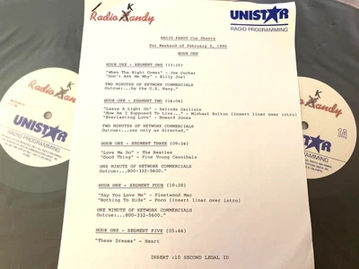 2/3/90 JOHN CANDY PLAYS HIS FAV 60's-80's ON 'RADIO KANDY', 60-80s HITS & COMEDY - Image 1 of 2