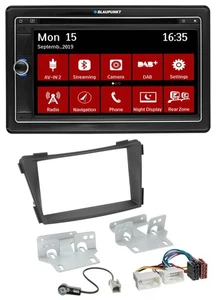 Blaupunkt Bluetooth DAB 2DIN USB DVD MP3 Autoradio für Hyundai i40 VF ab 2011 sc - Bild 1 von 9