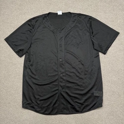 Бейсбольная футболка Urban Outfitters мужская размер L черная с коротким рукавом сетка UO спортивная - Изображение 1 из 4