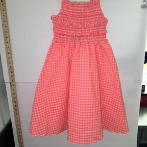 New Andy & Evan Sleeveless Smocked top Dress Hot Pink Girls Size Small 7/8 - Picture 1 of 6