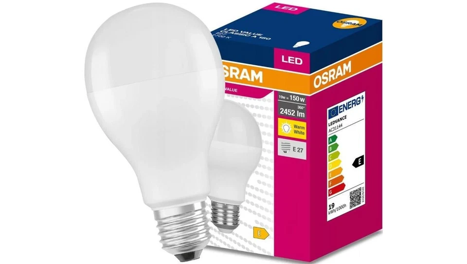 4058075634237 Żarówka LED OSRAM E27 19W LED VALUE CLASSIC A 68 Ciepła 3000K OSRA - Bild 1 von 1