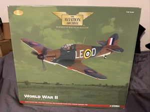 Corgi World War II Aviation Archive AA35505 Hawker Hurricane MkI LE-D V7467 - Picture 1 of 6