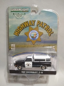 GREENLIGHT COLLECTIBLES HOBBY EXCL. 1987 CHEVY C-10 CALIFORNIA HIGHWAY PATROL! - Picture 1 of 4