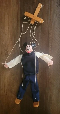 Marioneta marioneta antigua de Mickey Mouse años 40 Foto 1 de 4