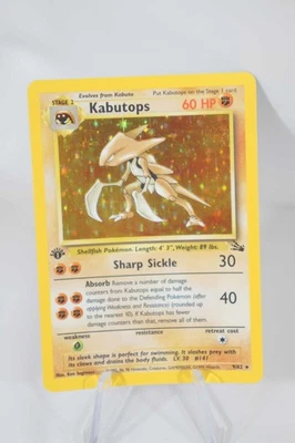 Kabutops [1st Edition] #9 Pokemon Fossil  Holo - Image 1 of 2
