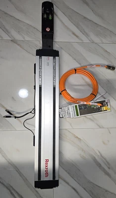 Bosch Rexroth R021CK4321 Linear Servo Actuator + HCS01.1E-W0008 Servo Drive USED - Image 1 of 4