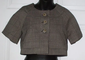 max and cleo Cute Short Blazer /Jacket Cover-up Small 6 - Picture 1 of 3