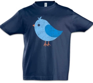 Bird I Boys T-Shirt Birds Toon Comic Cartoon Feeders Feeding Station - Picture 1 of 1