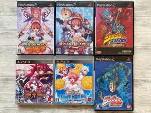 SONY PS2 & 3 Arcana Heart 1 2 3 & Love Max & JoJo's Bizarre Adventure from Japan - Picture 1 of 14