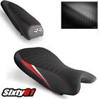 BMW S1000RR Seat Covers 2019-2022 2023 Luimoto Motorsports Front Rear Red Black