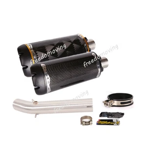 Slip On For Honda CB1300 2003-2015 Exhaust System Mid Link Pipe Muffler Silencer - Picture 1 of 12