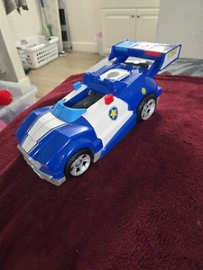 Paw Patrol Chase Deluxe Veicolo di Trasformazione Auto Il Film (A171) - Foto 1 di 5