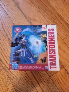 Childtens toy, TRANSFORMERS* Super 3-D*Jigsaw Puzzle, 18” X 12”.  150 Pieces Toy - Picture 1 of 3