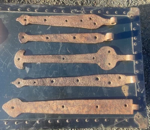 Antique Door Wrought Iron Door Hinge (5 Available) - Picture 1 of 7