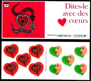 France 2000 03297C Stamp Booklet St Valentin by Yves St Laurent - Picture 1 of 1