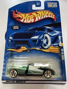 2002 Hot Wheels Vintage Ford GT-40 Green w/ Chrome 5 dot wheels - Picture 1 of 3