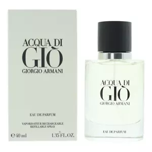 Giorgio Armani Aqua Di Gio Eau de Parfum 40ml Spray Men's - For Him EDP - NEW. - Picture 1 of 1