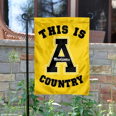 App State Mountaineers This is App State Country Garden Flag and Yard Banner Cover