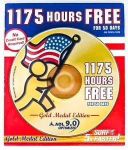 Vintage America Online Collectible / Install Disc, AOL V9.0 CD SEALED - Picture 1 of 2