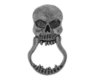 CHAQUETA CHALECO DE PELTRE CALAVERA DE MOTOCICLISTA CALAVERA PINES Harley EE. UU. - Imagen 1 de 5